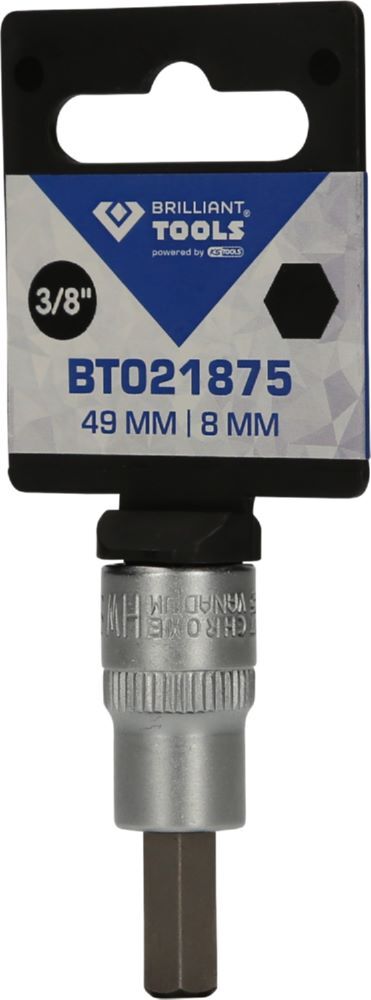 Produktbild 3/8" Innensechskant Bit-Stecknuss, 8 mm bild 3