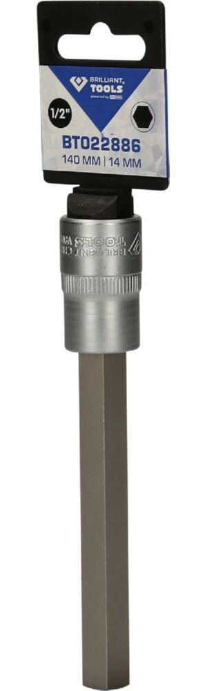 Produktbild 1/2" Innensechskant Bit-Stecknuss, 140 mm lang, 14 mm bild 3