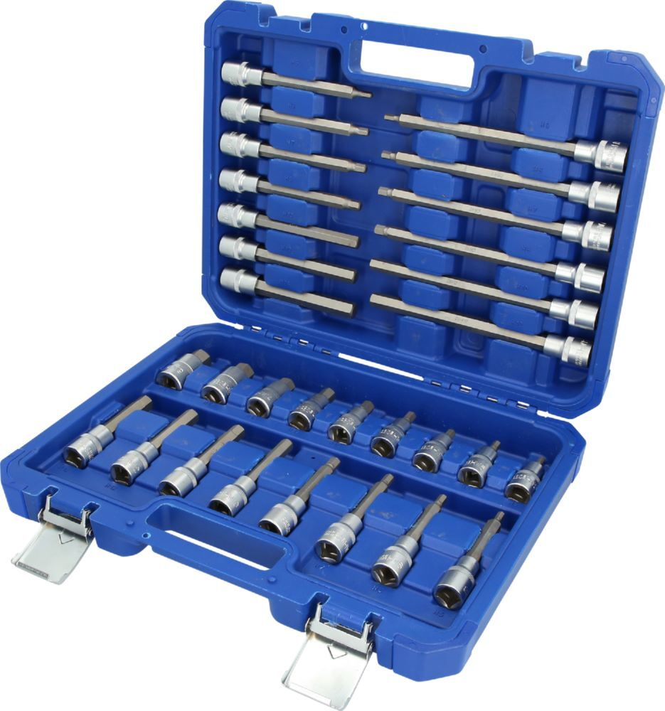 Produktbild Brilliant Tools Bit Stecknuss Satz Innensechskant Profil 1/2 Zoll 30 teilig