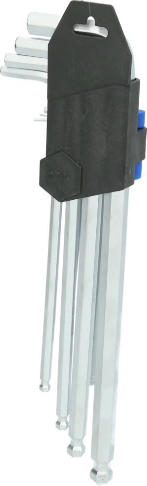 Produktbild Winkelstiftschlüssel-Satz, 9-tlg, Innensechskant-Profil, lang bild 3