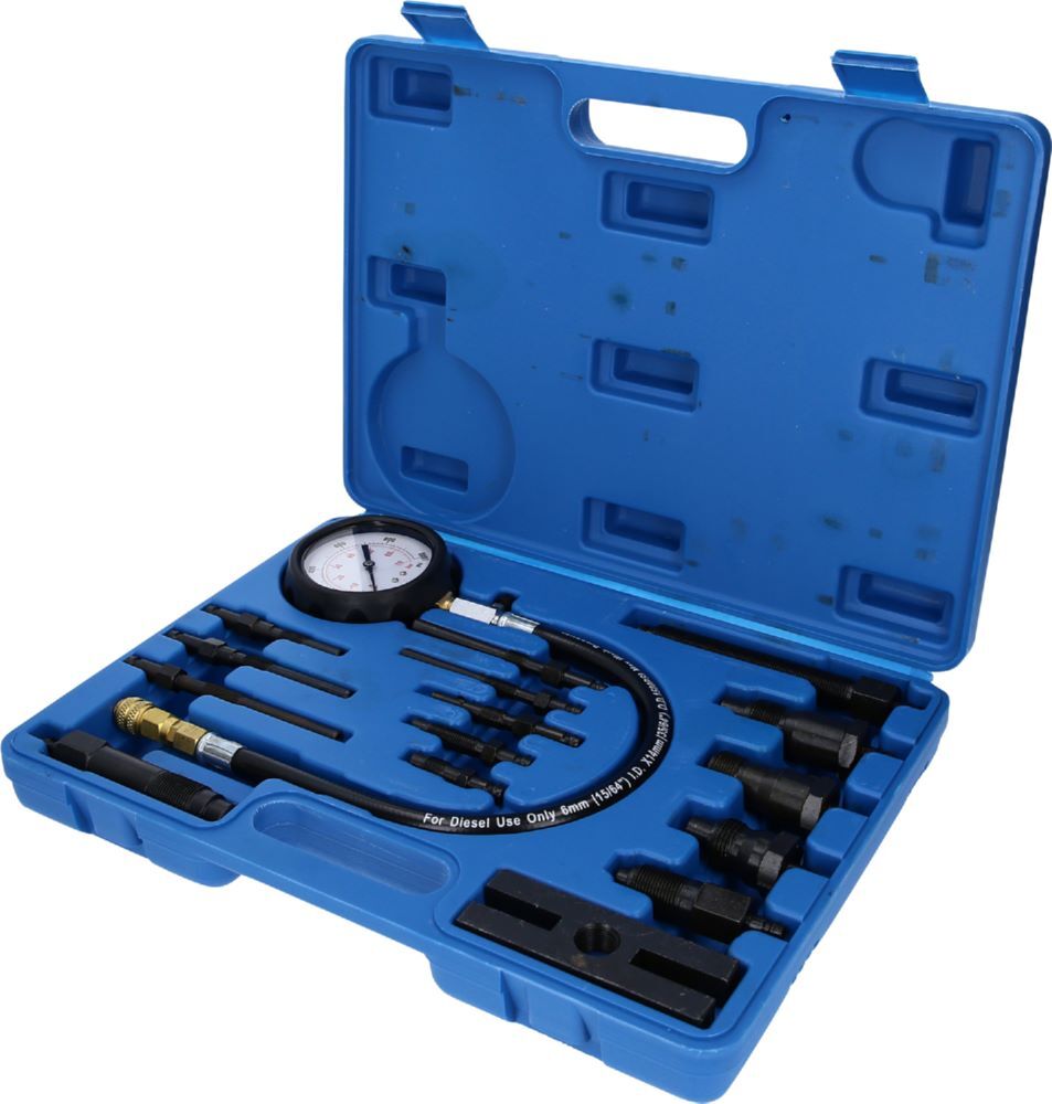 Produktbild Brilliant Tools Kompressionstester Satz für Diesel Motoren 18 teilig