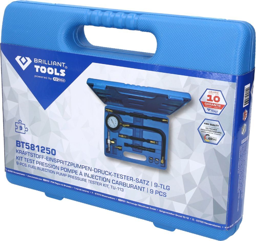 Produktbild Kraftstoff-Einspritzpumpen-Druck-Tester-Satz, 9-tlg bild 4