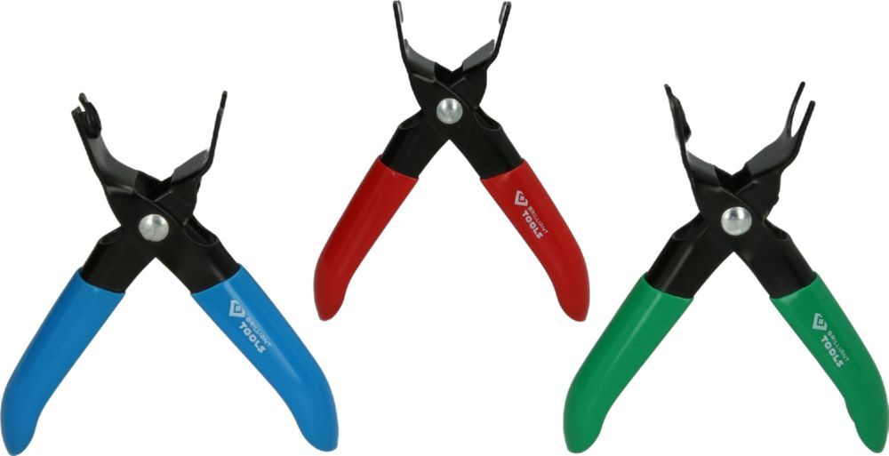Produktbild Brilliant Tools Kraftstoffleitung Entriegelungszangen Satz 3 teilig