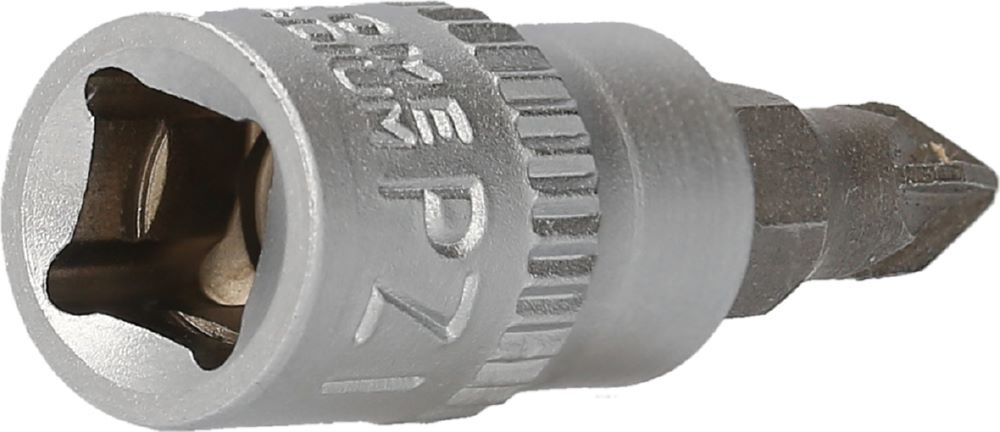 Produktbild 1/4" PZ Kreuzschlitz Bit-Stecknuss, PZ1 bild 2