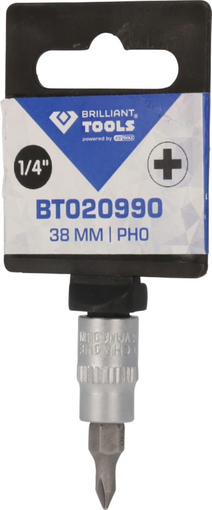 Produktbild 1/4" PH Kreuzschlitz Bit-Stecknuss, PH0 bild 3