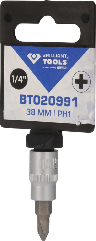 Produktbild 1/4" PH Kreuzschlitz Bit-Stecknuss, PH1 bild 3