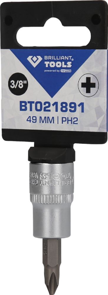 Produktbild 3/8" PH Kreuzschlitz Bit-Stecknuss, PH2 bild 3