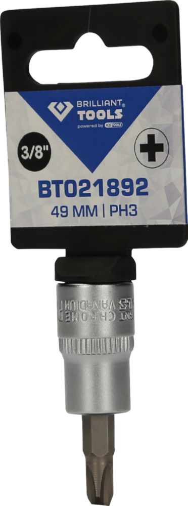 Produktbild 3/8" PH Kreuzschlitz Bit-Stecknuss, PH3 bild 3