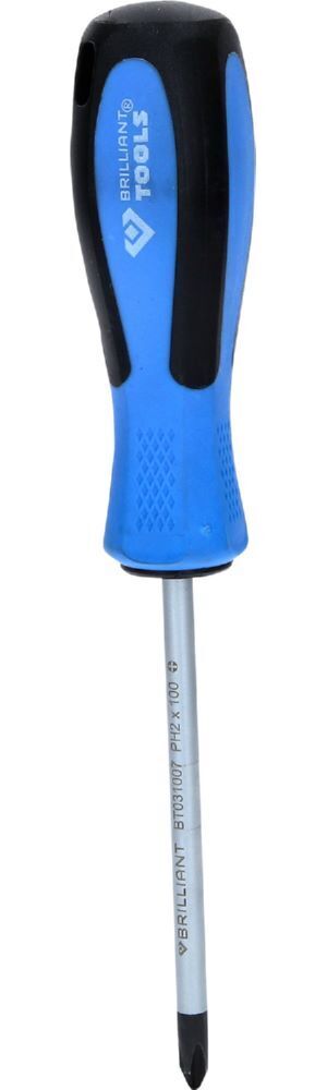 Produktbild Brilliant Tools Schraubendreher Kreuzschlitz PH2 x 100 mm