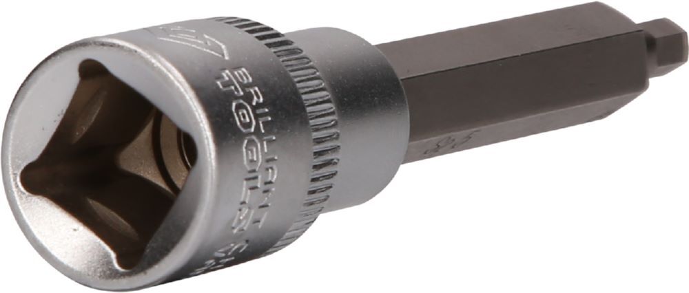 Produktbild 1/2" Innensechskant Bit-Stecknuss, 100 mm lang, 5 mm bild 2