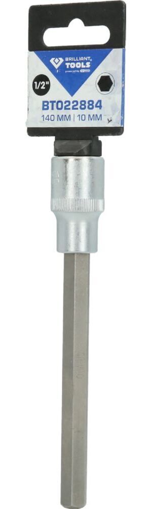 Produktbild 1/2" Innensechskant Bit-Stecknuss, 140 mm lang, 10 mm bild 3