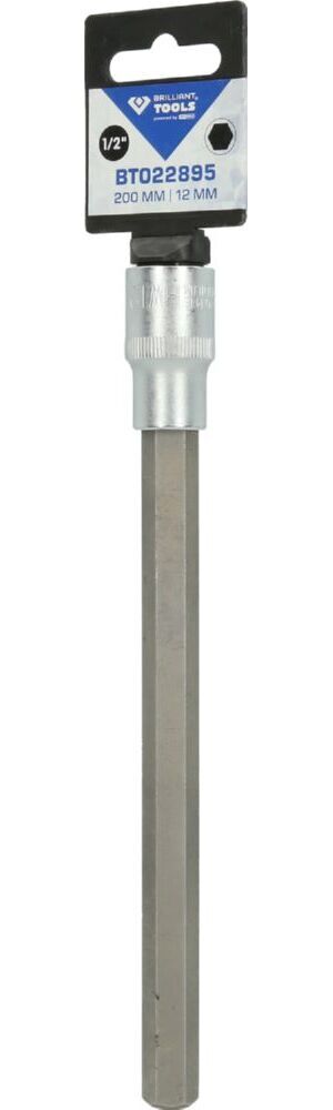 Produktbild 1/2" Innensechskant Bit-Stecknuss, 200 mm lang, 12 mm bild 3