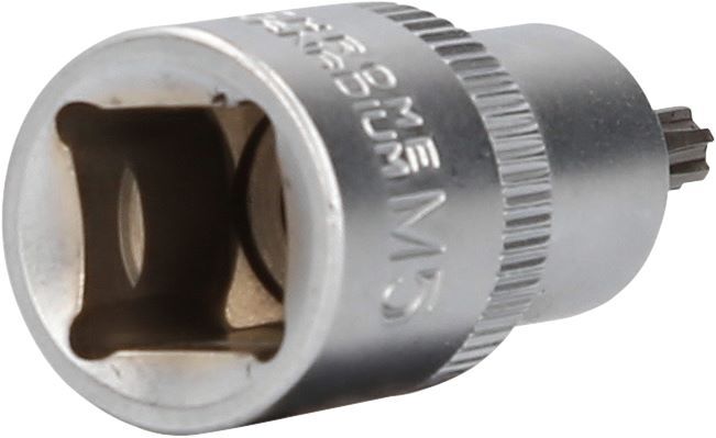 Produktbild 1/2" RIBE-Bit-Stecknuss, 55 mm lang, M5 bild 2