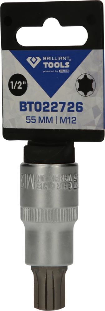 Produktbild 1/2" RIBE-Bit-Stecknuss, 55 mm lang, M12 bild 3