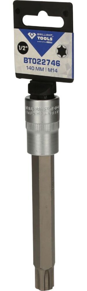 Produktbild 1/2" RIBE-Bit-Stecknuss, 140 mm lang, M14 bild 3