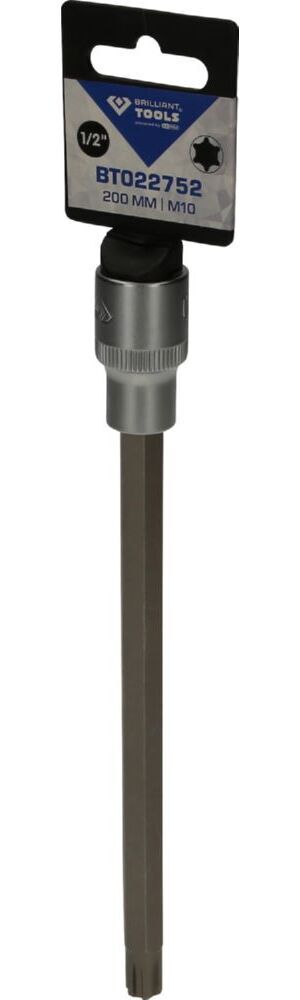 Produktbild 1/2" RIBE-Bit-Stecknuss, 200 mm lang, M10 bild 3
