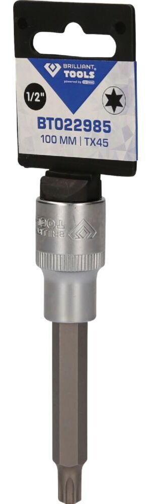 Produktbild 1/2" Torx-Bit-Stecknuss, 100 mm lang, T45 bild 3