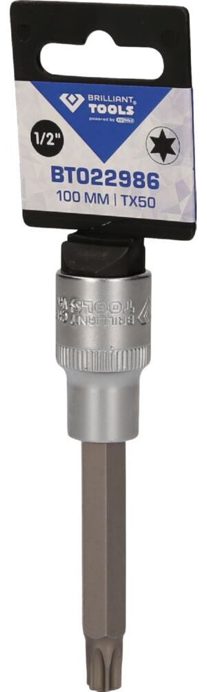 Produktbild 1/2" Torx-Bit-Stecknuss, 100 mm lang, T50 bild 3