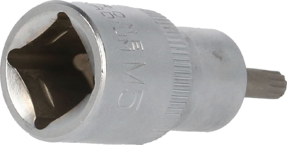 Produktbild 1/2" Vielzahn-Bit-Stecknuss, 55 mm lang, M5 bild 2