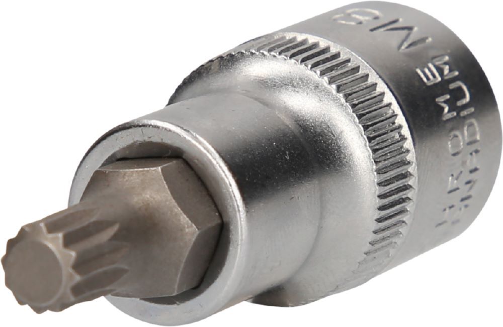 Produktbild Brilliant Tools Vielzahn Bit Stecknuss 1/2 Zoll 55 mm lang M8