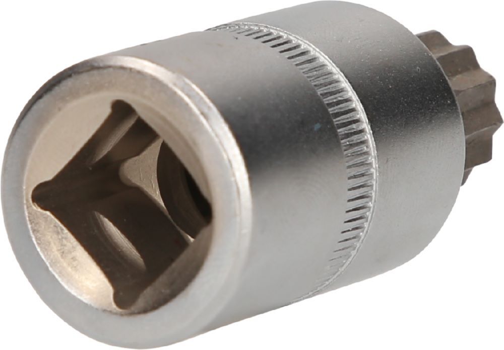Produktbild 1/2" Vielzahn-Bit-Stecknuss, 55 mm lang, M16 bild 2