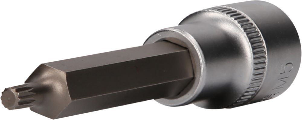 Produktbild Brilliant Tools Vielzahn Bit Stecknuss 1/2 Zoll 100 mm lang M5