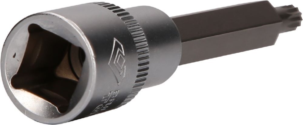 Produktbild 1/2" Vielzahn-Bit-Stecknuss, 100 mm lang, M6 bild 2