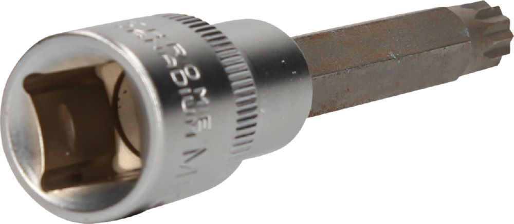 Produktbild 1/2" Vielzahn-Bit-Stecknuss, 140 mm lang, M10 bild 2