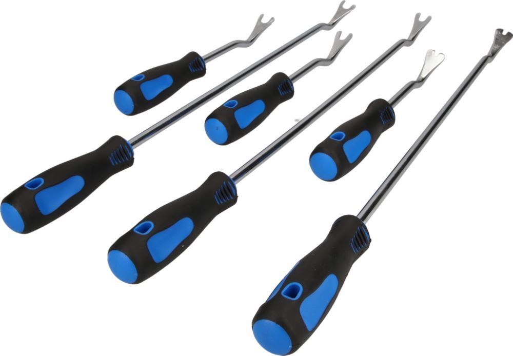 Produktbild Brilliant Tools Lösewerkzeug Satz für Verkleidungsclips 6 teilig