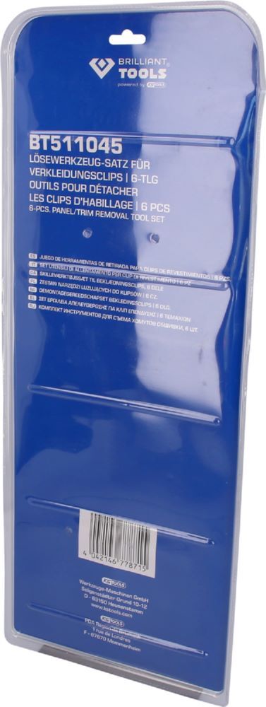 Produktbild Lösewerkzeug-Satz für Verkleidungsclips, 6-tlg bild 5
