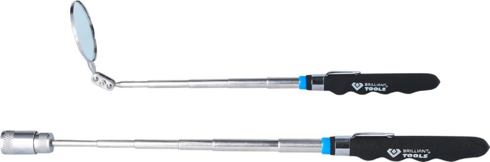 Produktbild Brilliant Tools Teleskop Spiegel und Magnetheber Satz 2 teilig
