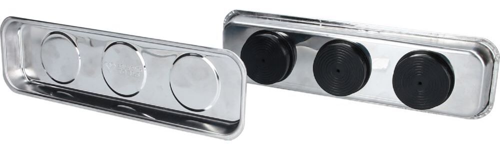 Produktbild Brilliant Tools Magnetisches Tablett Schale-Set aus Edelstahl 65 x 226 mm 2 teilig