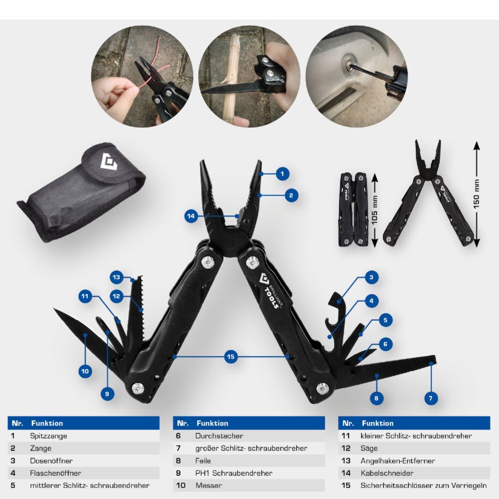 Produktbild Messer und Multifunktionszange bild 2
