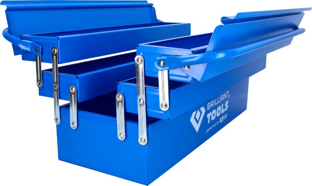 Produktbild Metall-Werkzeugkasten, klappbar bild 3