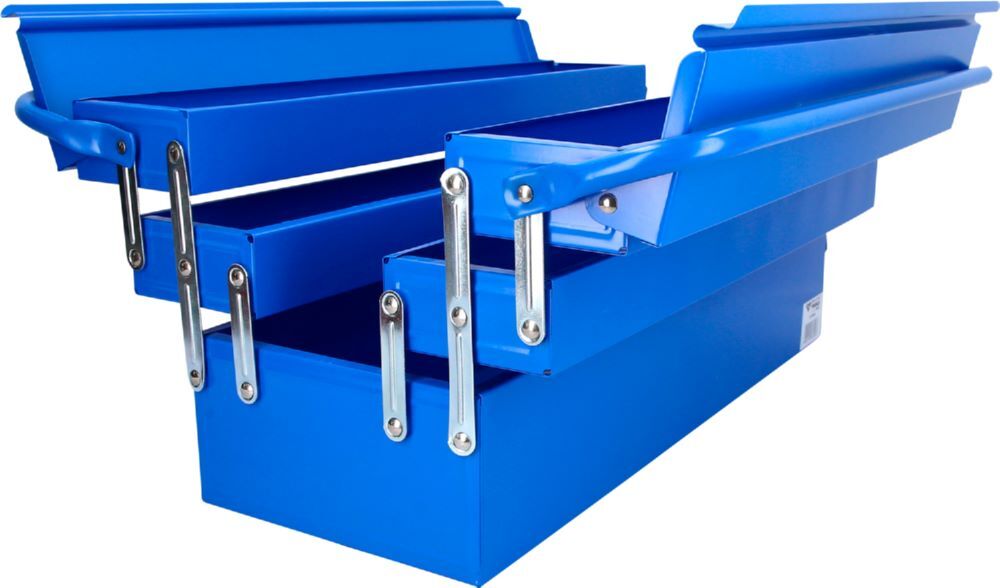 Produktbild Brilliant Tools Metall Werkzeugkasten klappbar