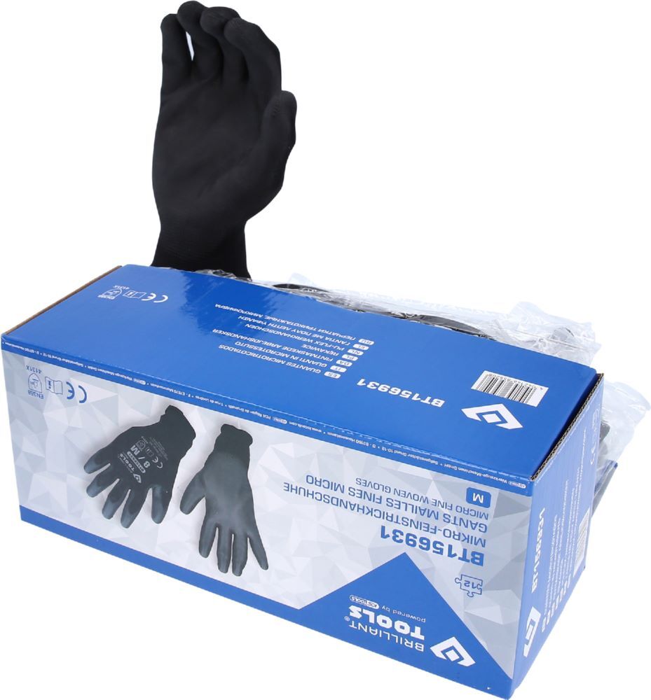 Produktbild Mikro-Feinstrickhandschuhe, Größe 8 / M bild 2
