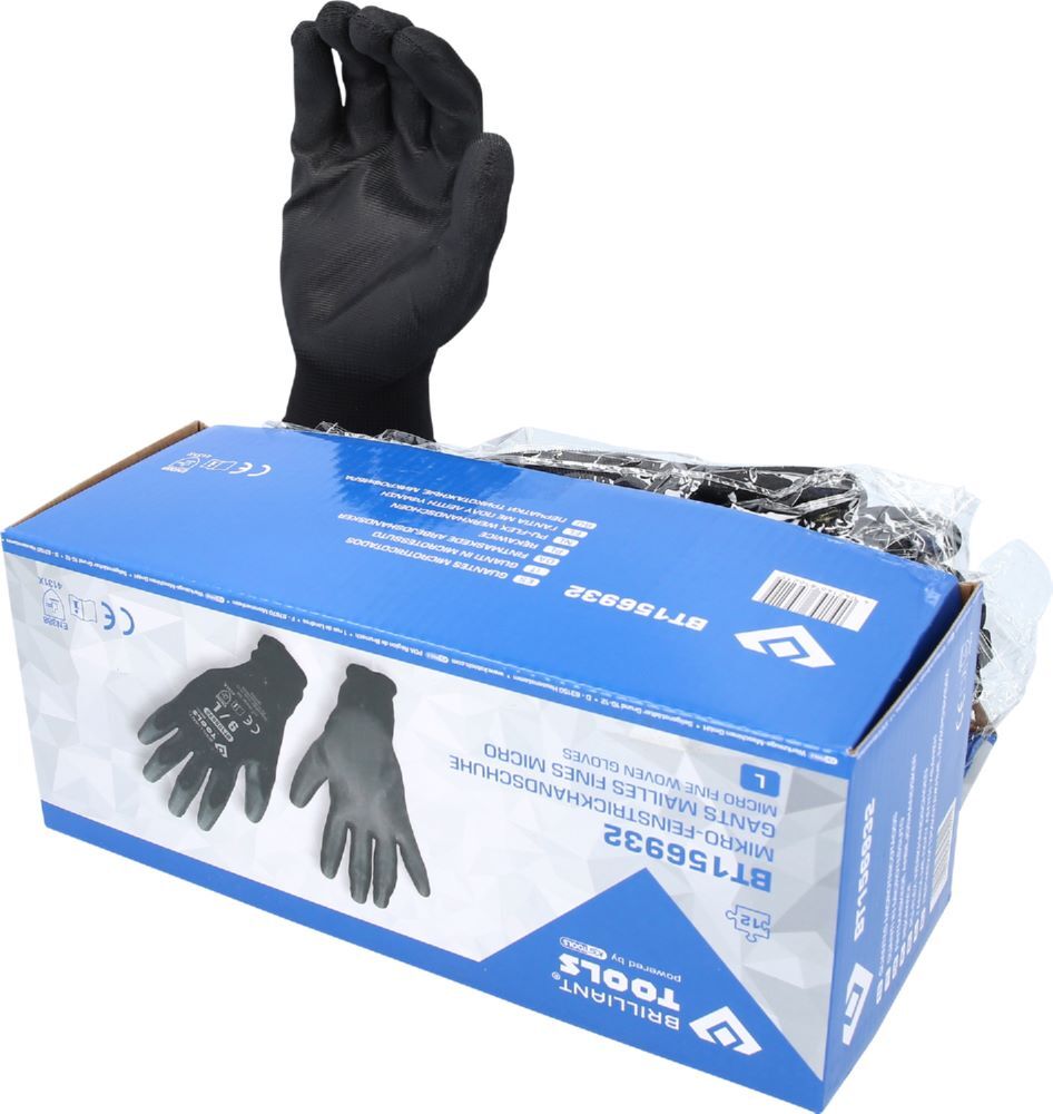 Produktbild Mikro-Feinstrickhandschuhe, Größe 9 / L bild 4