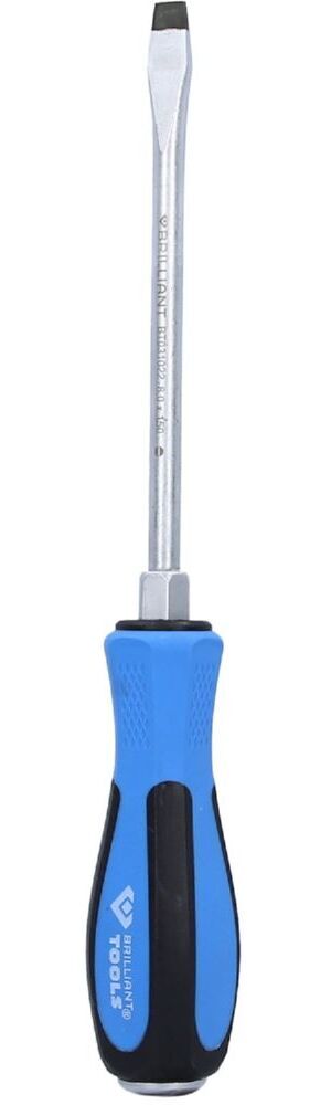 Produktbild Brilliant Tools Schraubendreher Schlitz mit Schlagkappe 8,0 x 150 mm