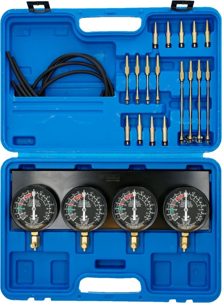 Produktbild Synchron-Vergaser-Testgerät, mit 4 Synchronuhren, 26-tlg bild 3
