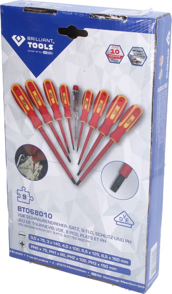 Produktbild VDE Schraubendreher-Satz, 9-tlg, Schlitz und PH Phillips bild 4
