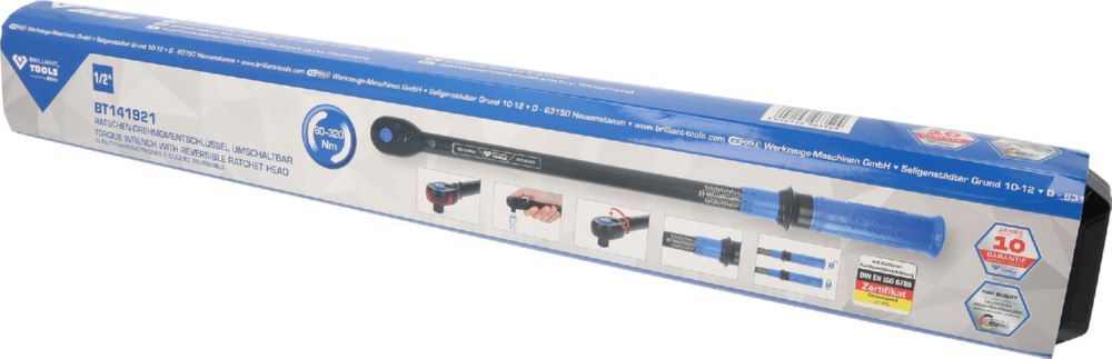 Produktbild 1/2" Ratschen-Drehmomentschlüssel umschaltbar, 60-320 Nm bild 6