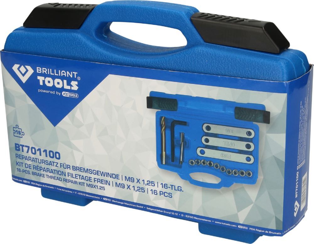 Produktbild Reparatursatz für Bremsgewinde, M9 x 1,25, 16-tlg bild 4