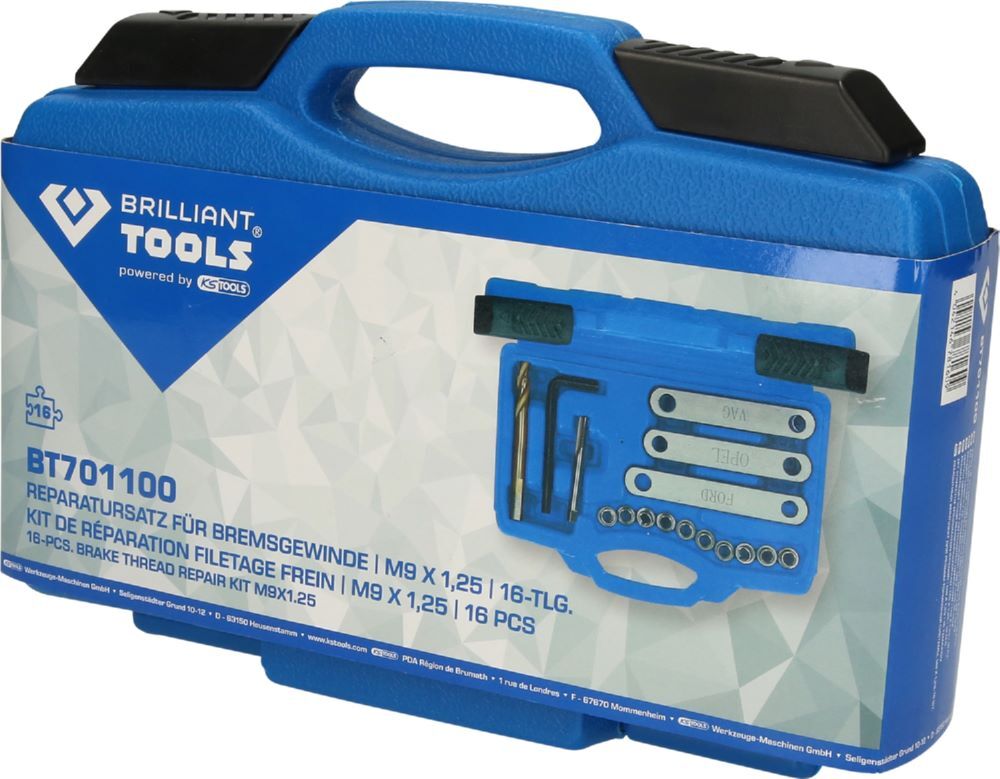 Produktbild Reparatursatz für Bremsgewinde, M9 x 1,25, 16-tlg bild 5