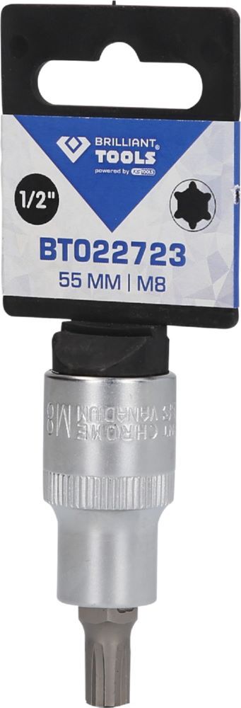 Produktbild 1/2" RIBE-Bit-Stecknuss, 55 mm lang, M8 bild 3