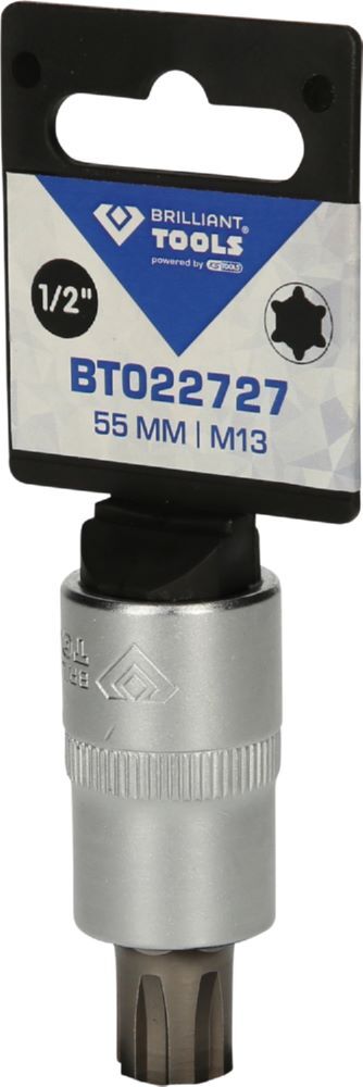 Produktbild 1/2" RIBE-Bit-Stecknuss, 55 mm lang, M13 bild 3