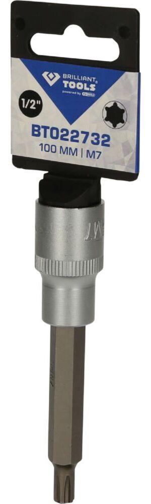 Produktbild 1/2" RIBE-Bit-Stecknuss, 100 mm lang, M7 bild 3