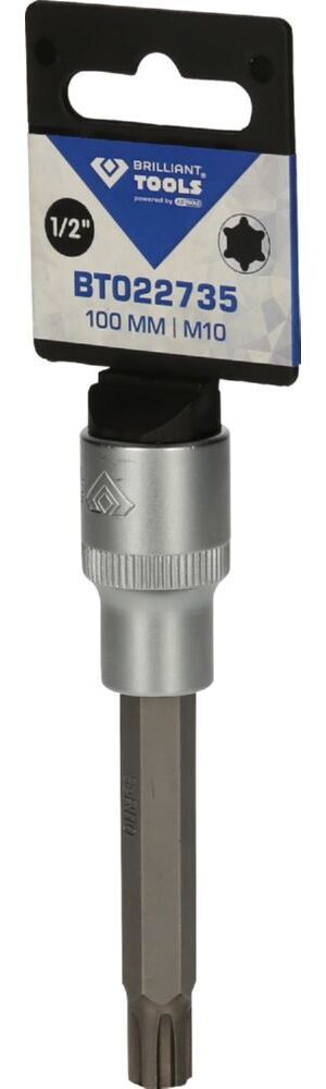 Produktbild 1/2" RIBE-Bit-Stecknuss, 100 mm lang, M10 bild 3