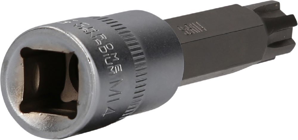 Produktbild 1/2" RIBE-Bit-Stecknuss, 100 mm lang, M14 bild 2