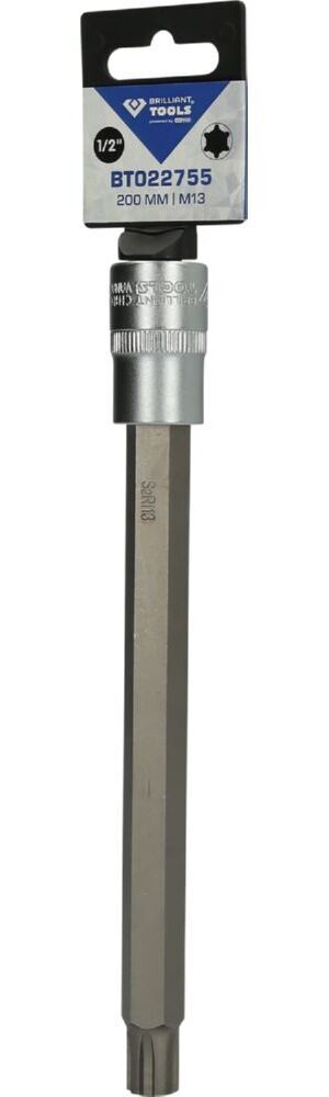 Produktbild 1/2" RIBE-Bit-Stecknuss, 200 mm lang, M13 bild 3