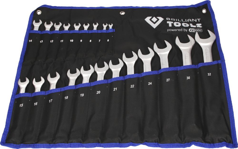 Produktbild Brilliant Tools Ring Maulschlüssel Satz 21 teilig